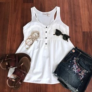 MUDD | Peasant Tank Top